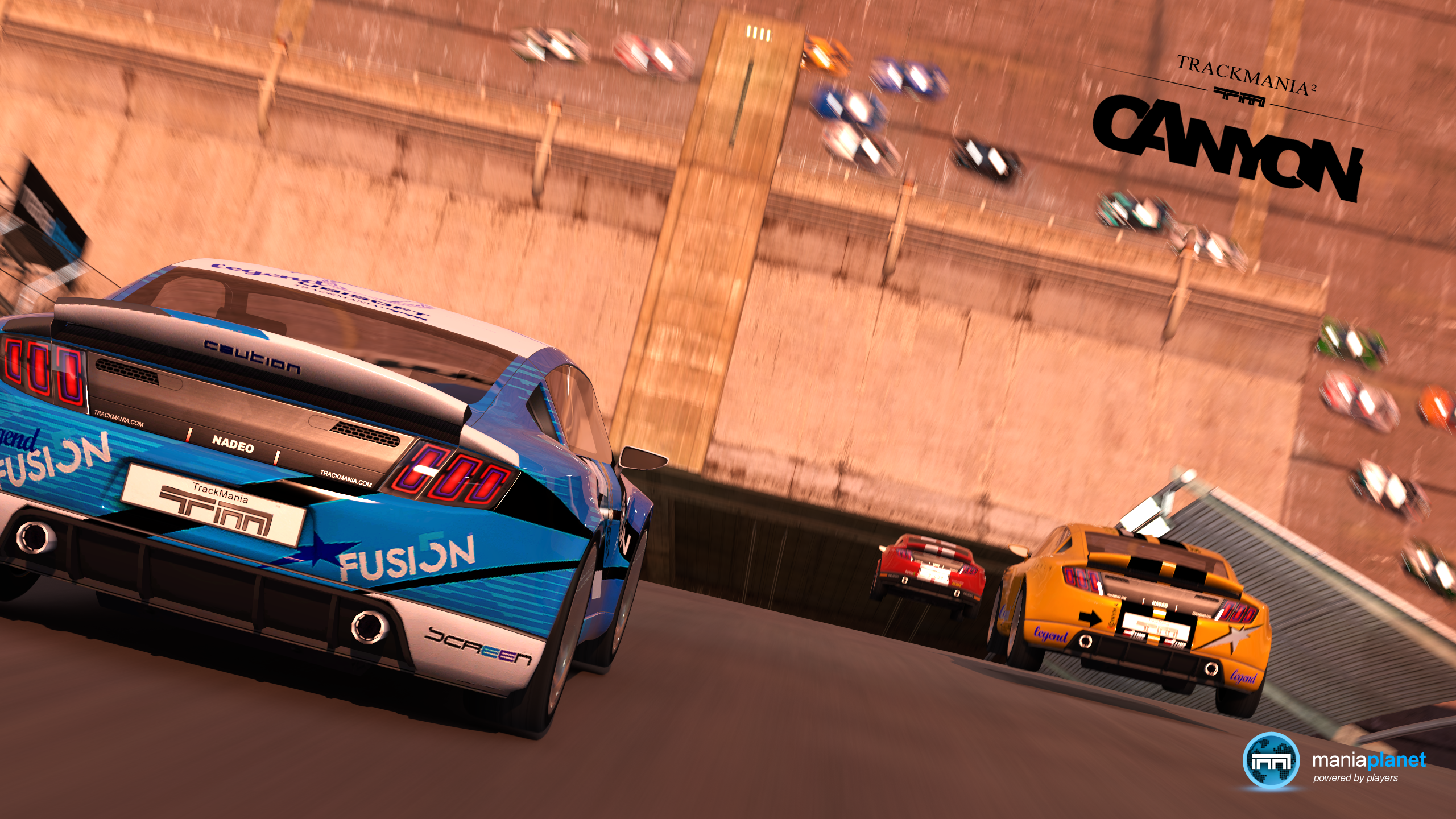 Een eerste screenshot van TrackMania 2